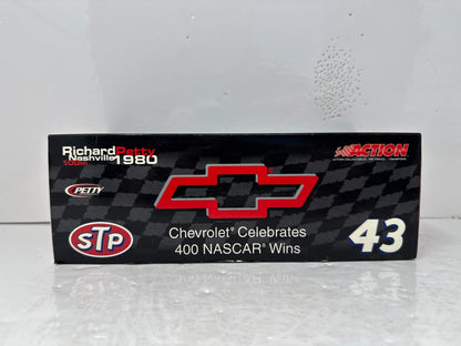 Action Nascar #43 Richard Petty STP Chevy 400 Win 1980 Monte Carlo 1:24 Diecast