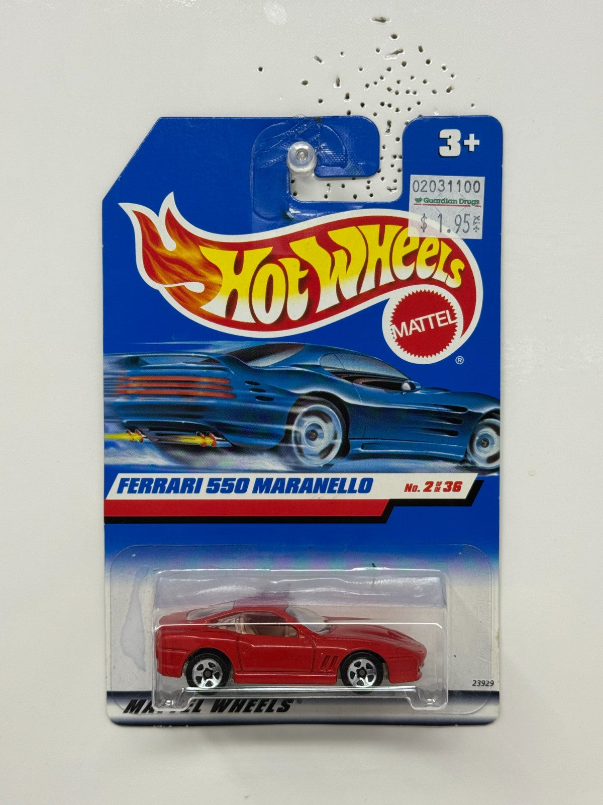 Hot Wheels Ferrari 550 Maranello 1:64 Diecast