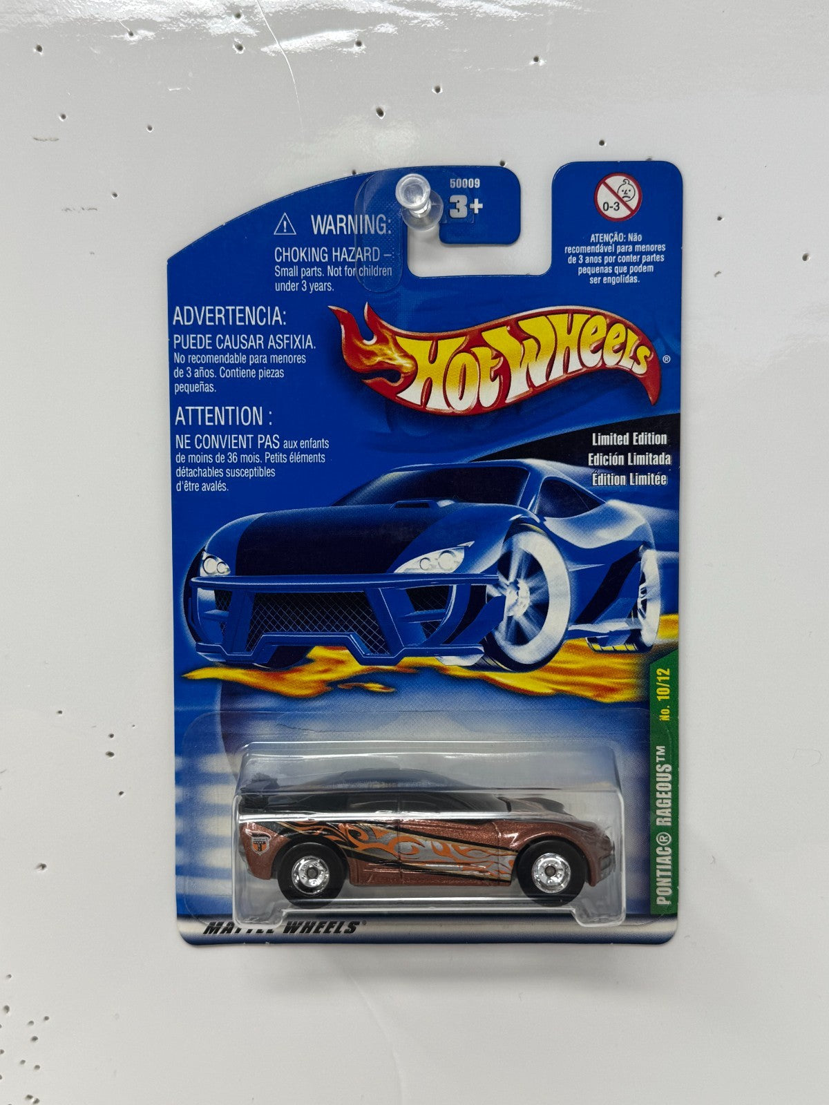 Hot Wheels Treasure Hunt Pontiac Rageous Real Riders 1:64 Diecast