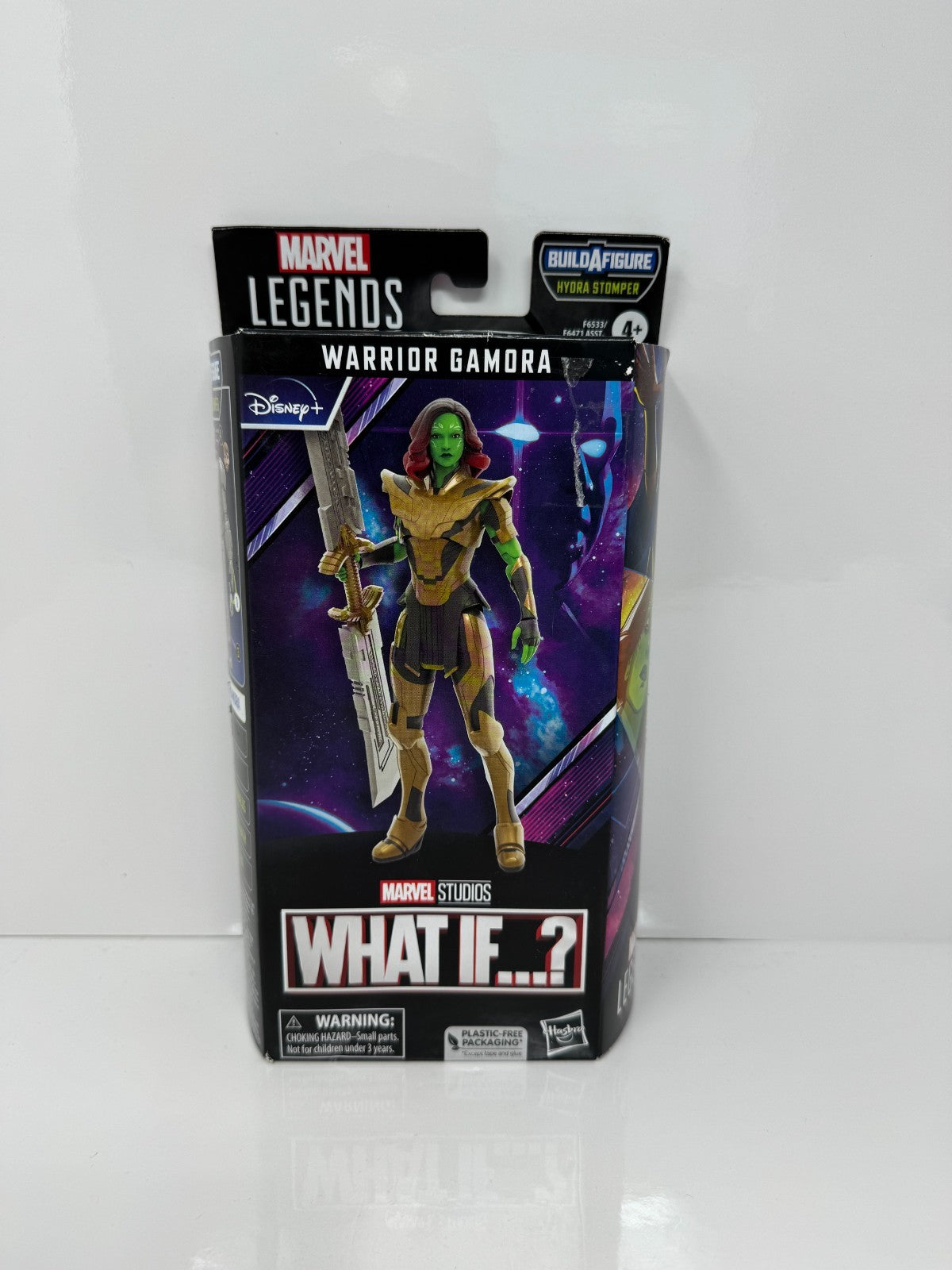 Marvel Legends What If…? Warrior Gamora Action Figure w/ Hydra Stomper BAF Piece