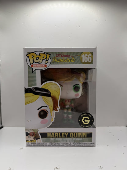 Funko Pop! Heroes DC Comics Bombshells #166 Harley Quinn Mygeekbox Vinyl Figure