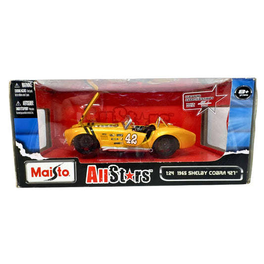 Maisto All Stars 1965 Shelby Cobra 427 1:24 Diecast