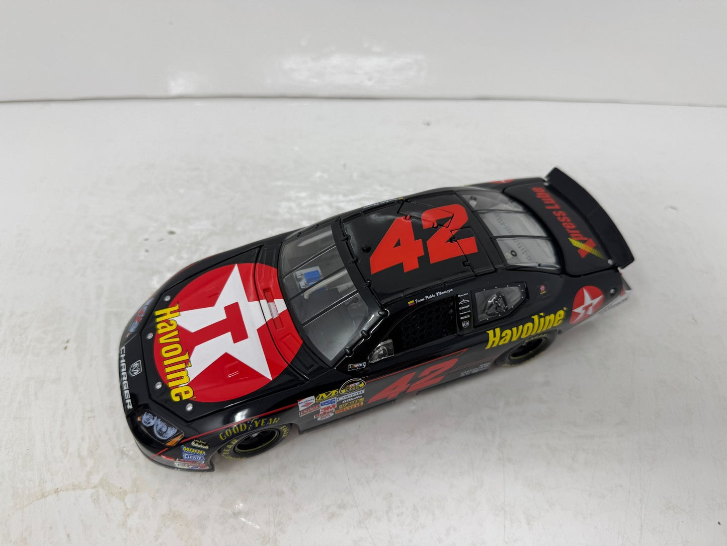 Motorsports Authentics NASCAR #42 Juan Pablo Montoya Texaco Charger 1:24 Diecast