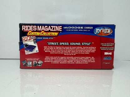 Joyride RC2 Rides Magazine Custom Collection 1969 Dodge Charger HEMI 124 Diecast