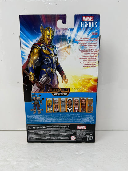 Marvel Legends Thor Love and Thunder Thor Action Figure w/ Korg BAF Piece