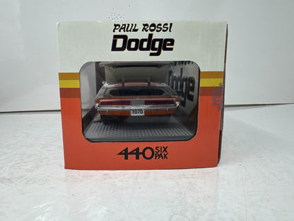 M2 Machines Paul Rossi 1970 Dodge Challenger T/A Drag Car 1:24 Diecast Signed