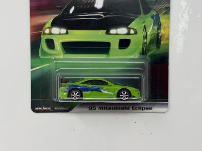 Hot Wheels Premium Fast & Furious Original 1995 Mitsubishi Eclipse 1:64 Diecast