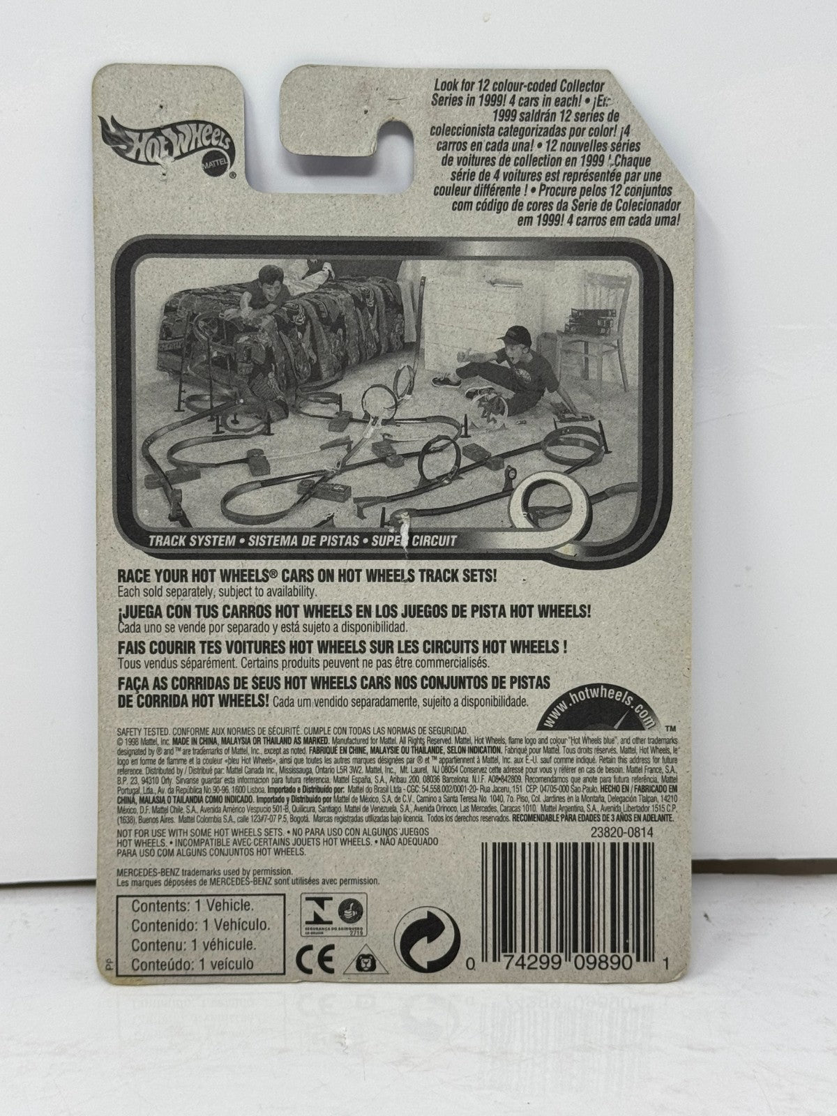 Hot Wheels Mercedes 500 SL 1:64 Diecast