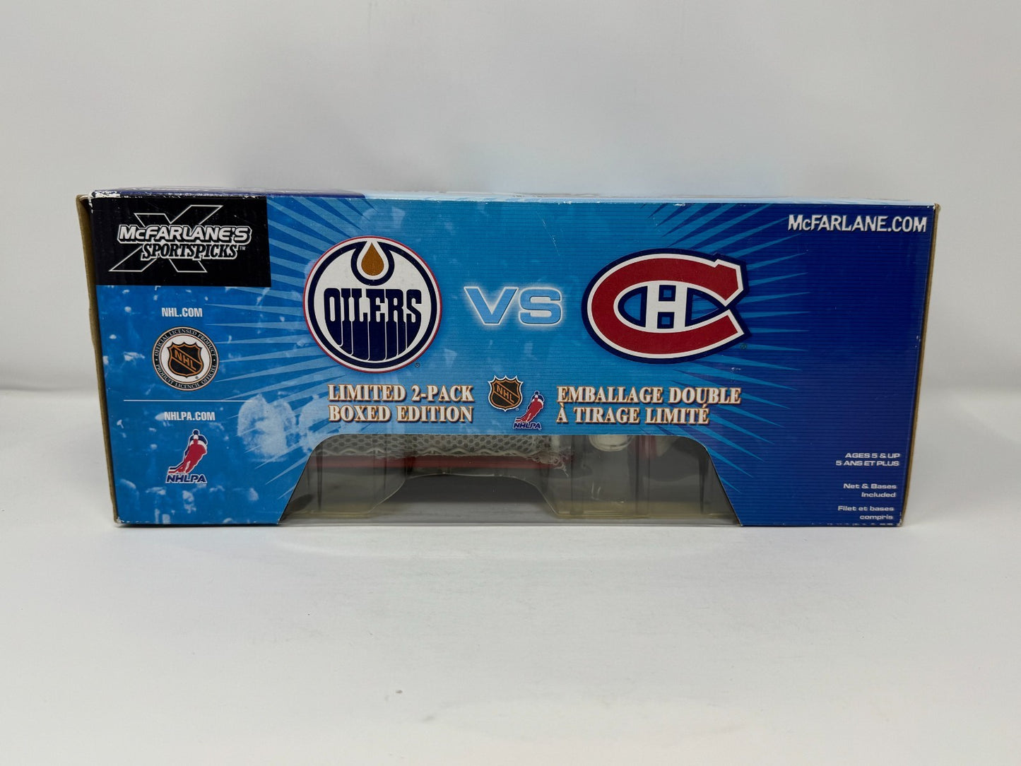 McFarlane NHL Saku Koivu Canadiens vs. Tommy Salo Oilers 2-Pack Figure Set