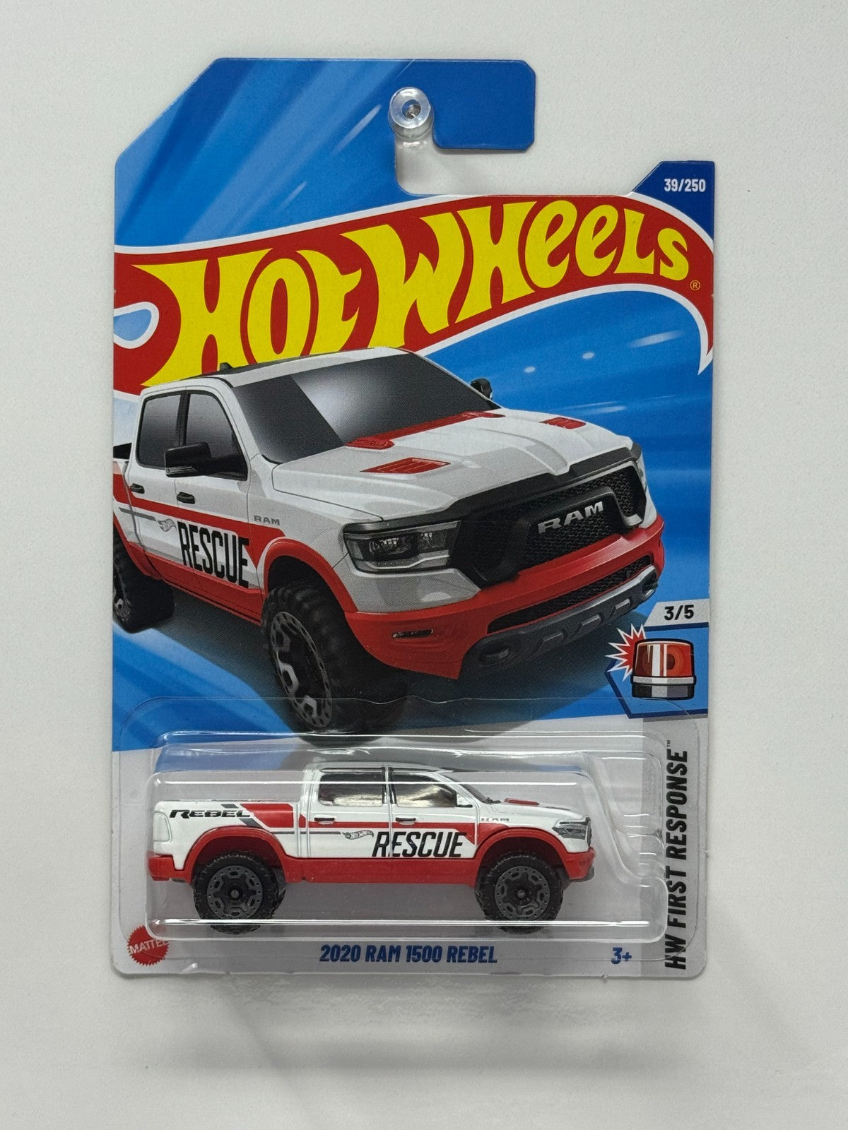 Hot Wheels First Response 2020 Ram 1500 Rebel 1:64 Diecast