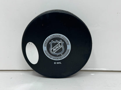Andrew Raycroft Toronto Maple Leafs Signed NHL Autograph Puck Silver Auto