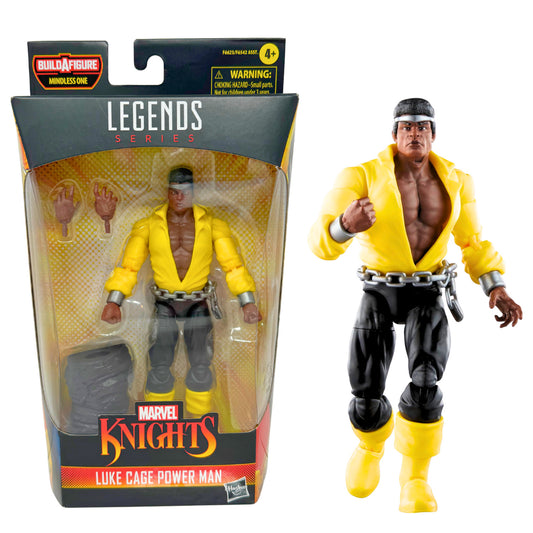 Marvel Legends Marvel Knights Luke Cage Action Figure w/ Mindless One BAF Piece