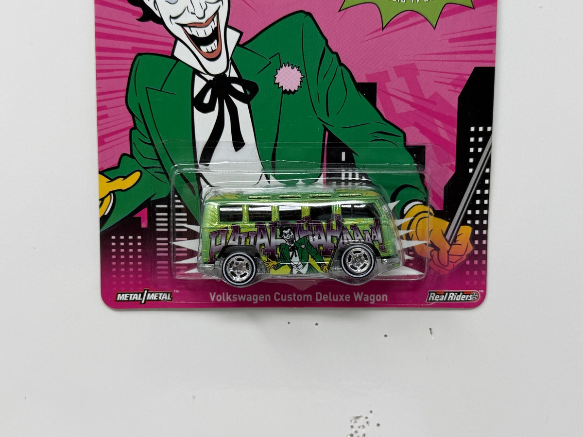 Hot Wheels Batman Classic TV Volkswagen Custom Deluxe Wagon 1:64 Real Riders