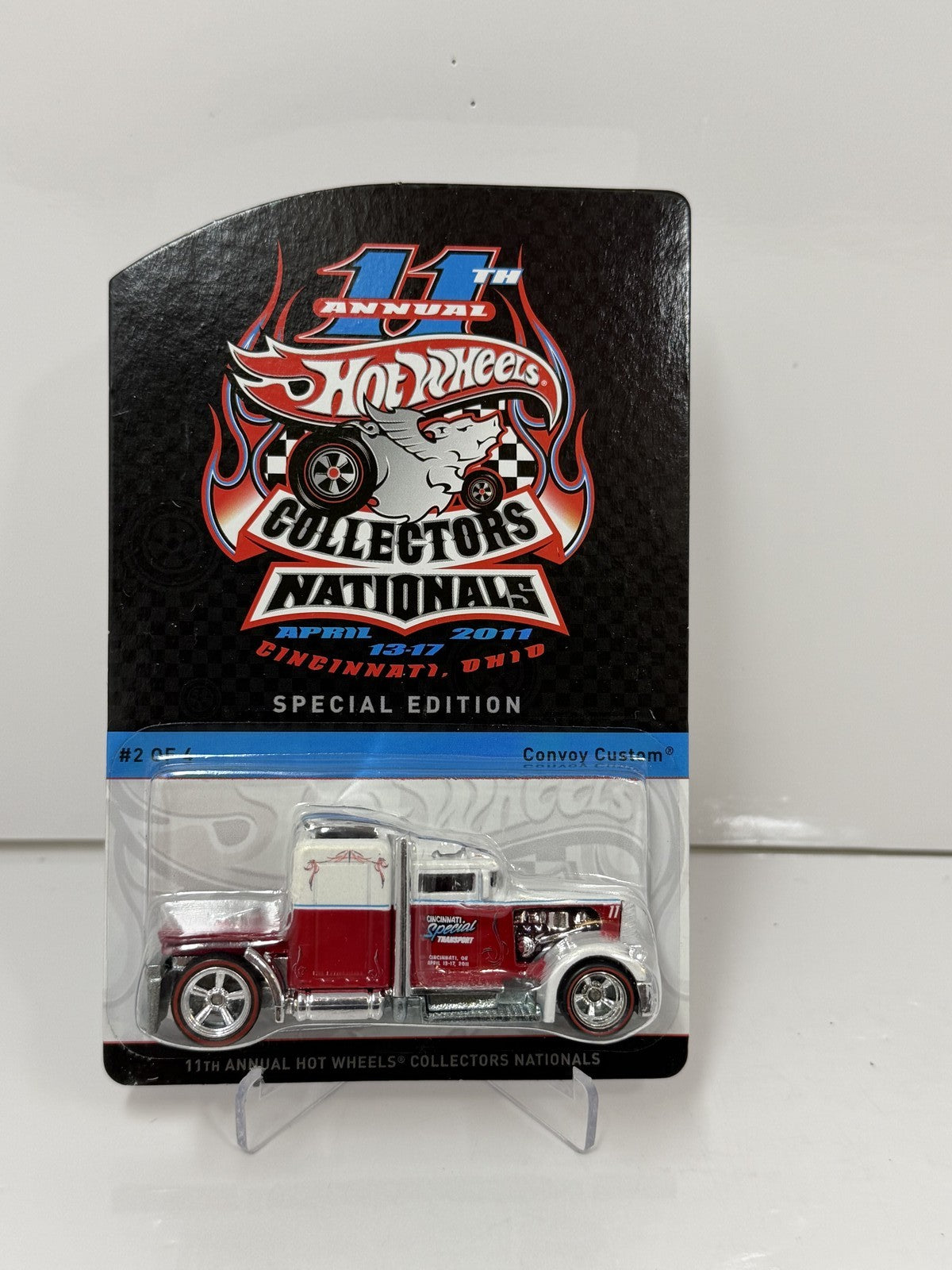 Hot Wheels 2011 11th Collectors Nationals Convoy Custom 1:64 Diecast 1683/2700