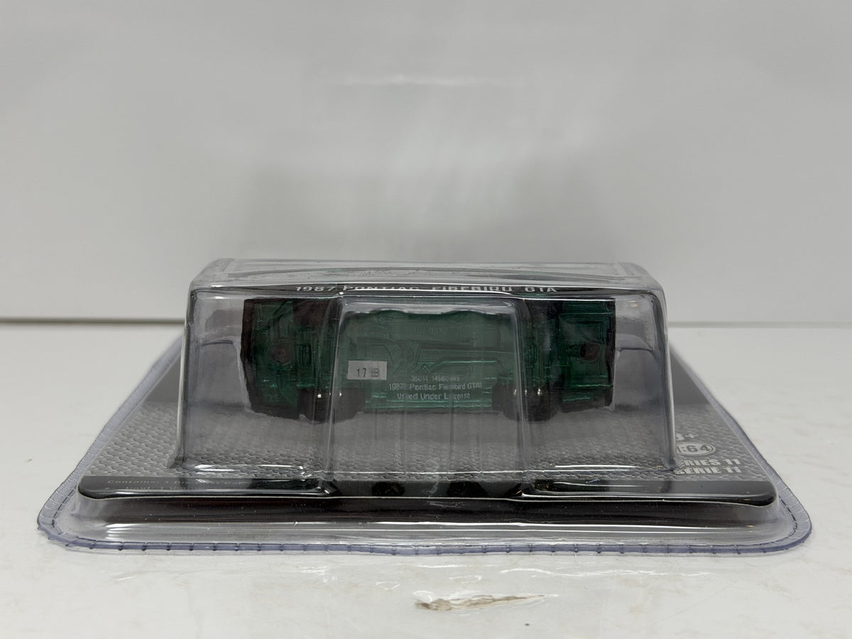 Greenlight Black Bandit 1987 Pontiac Firebird CHASE 1:64 Diecast Green Machine