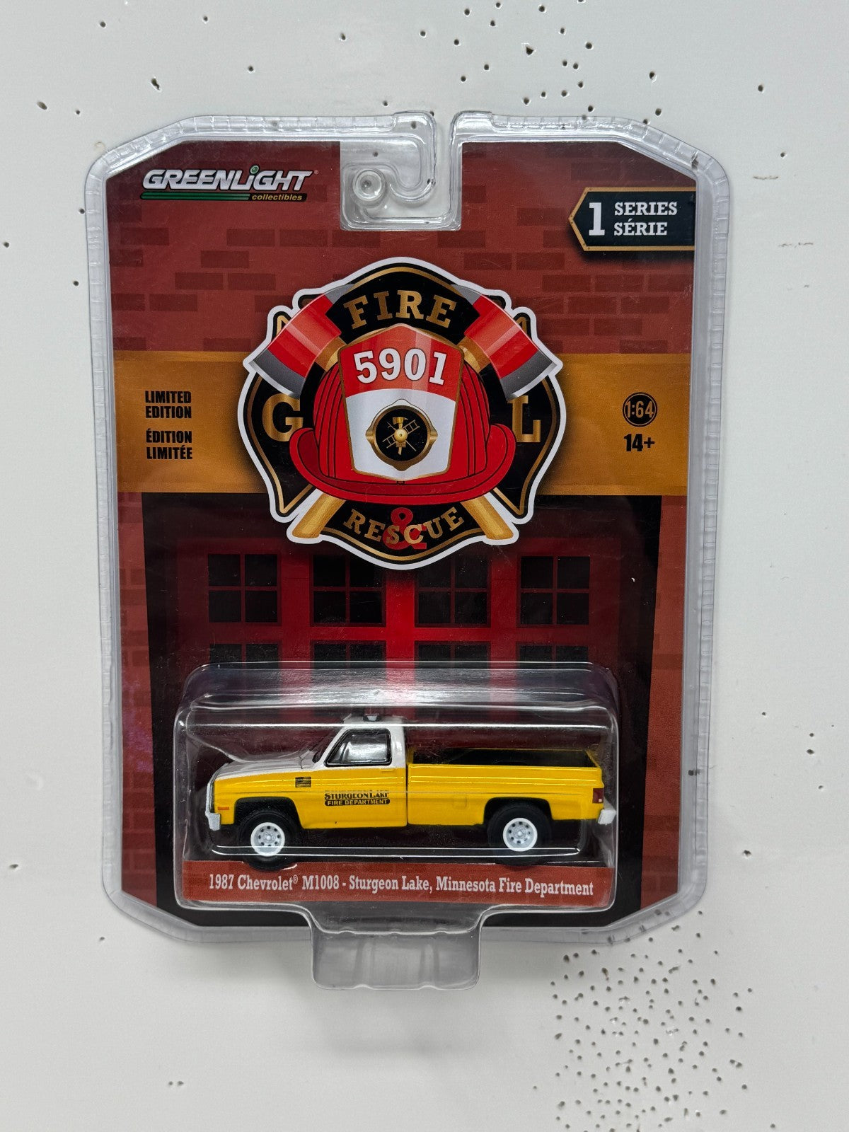 Greenlight Fire & Rescue 1987 Chevrolet M1008 1:64 Diecast