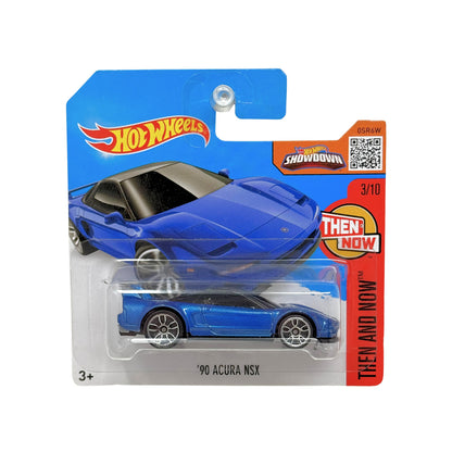Hot Wheels Then and Now 1990 Acura NSX 1:64 Diecast Short Card
