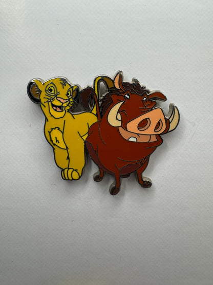 Disney Simba and Pumbaa Lion King Celebrate Everyday Trading Pin DC1S16