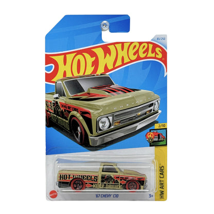 Hot Wheels HW Art Cars 1967 Chevy C10 1:64 Diecast
