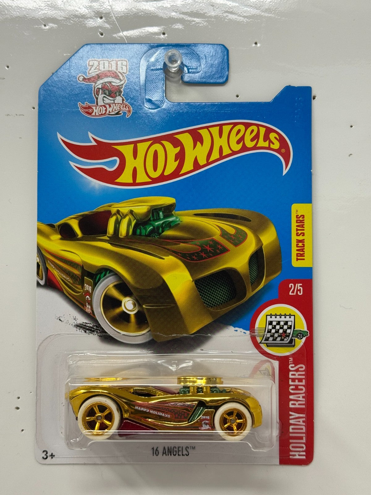 Hot Wheels Super Treasure Hunt 16 Angels Holiday Racers 1:64 Diecast