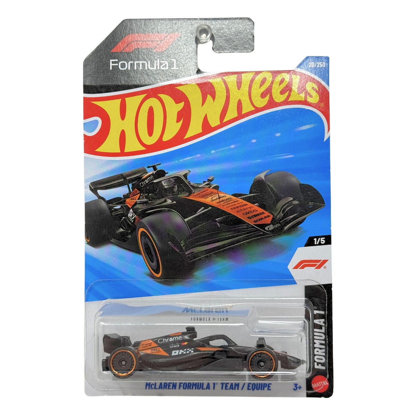 Hot Wheels Formula 1 McLaren F1 Team Car 1:64 Diecast