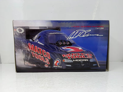 Milestone Whit Bazemore NHRA Matco Tools Iron Black Dodge Funny Car 1:16 Scale