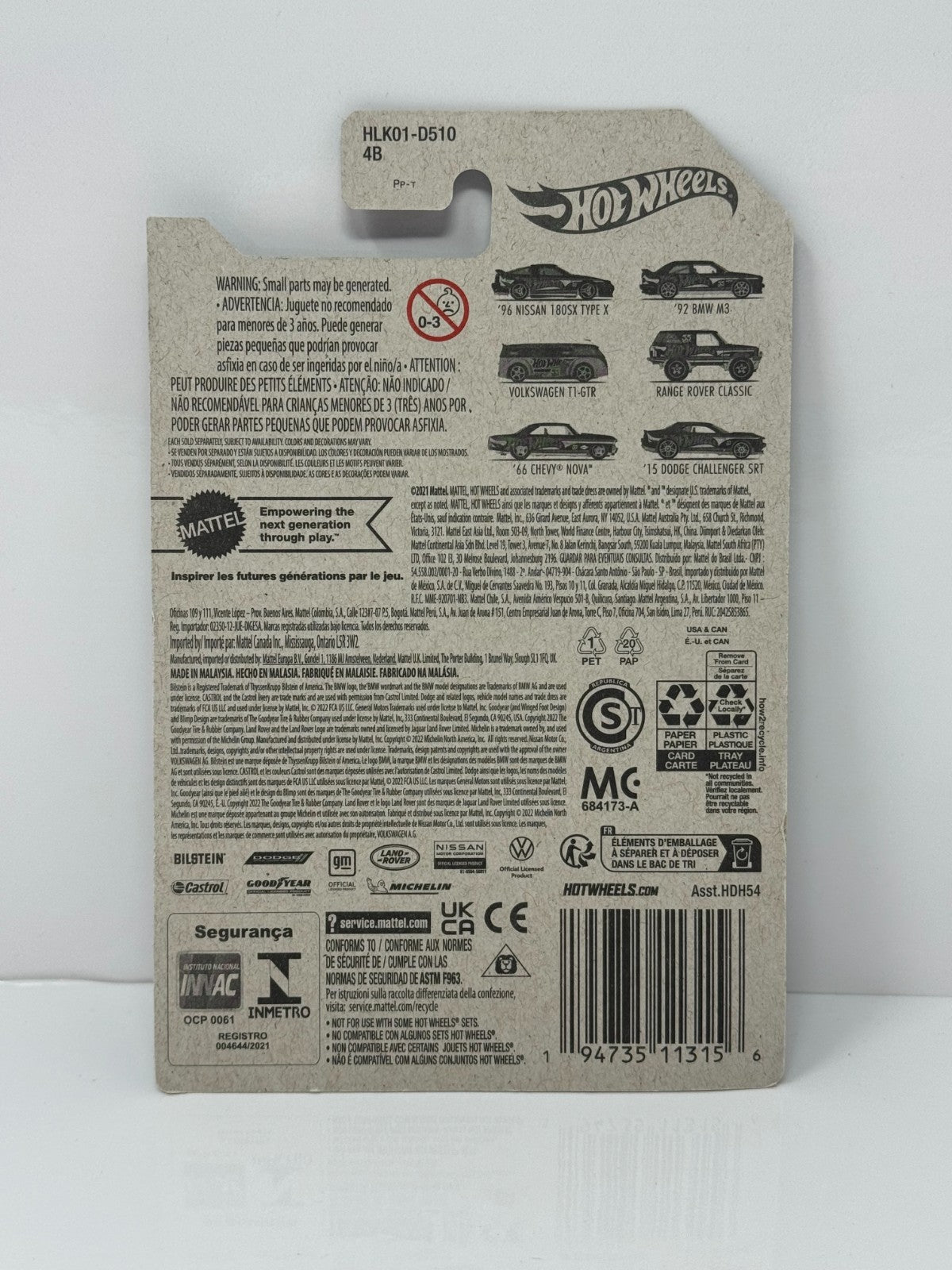 Hot Wheels 55th Anniversary 2015 Dodge Challenger SRT 1:64 Diecast