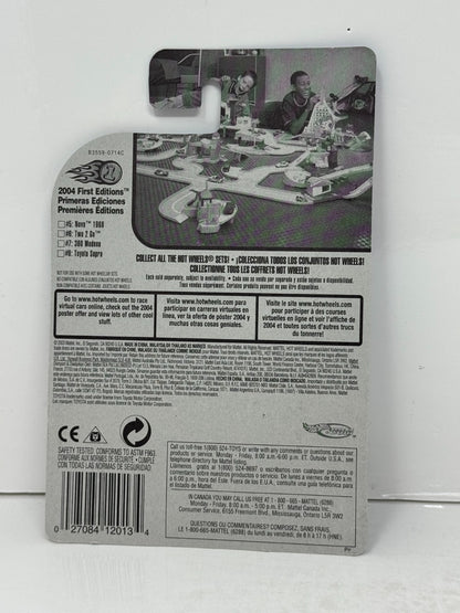 Hot Wheels First Editions Tooned Toyota Supra 1:64 Diecast Silver