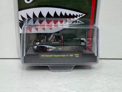 M2 Machines Maj. Square Body 1973 Chevrolet Cheyenne Super 10 1:64 Diecast
