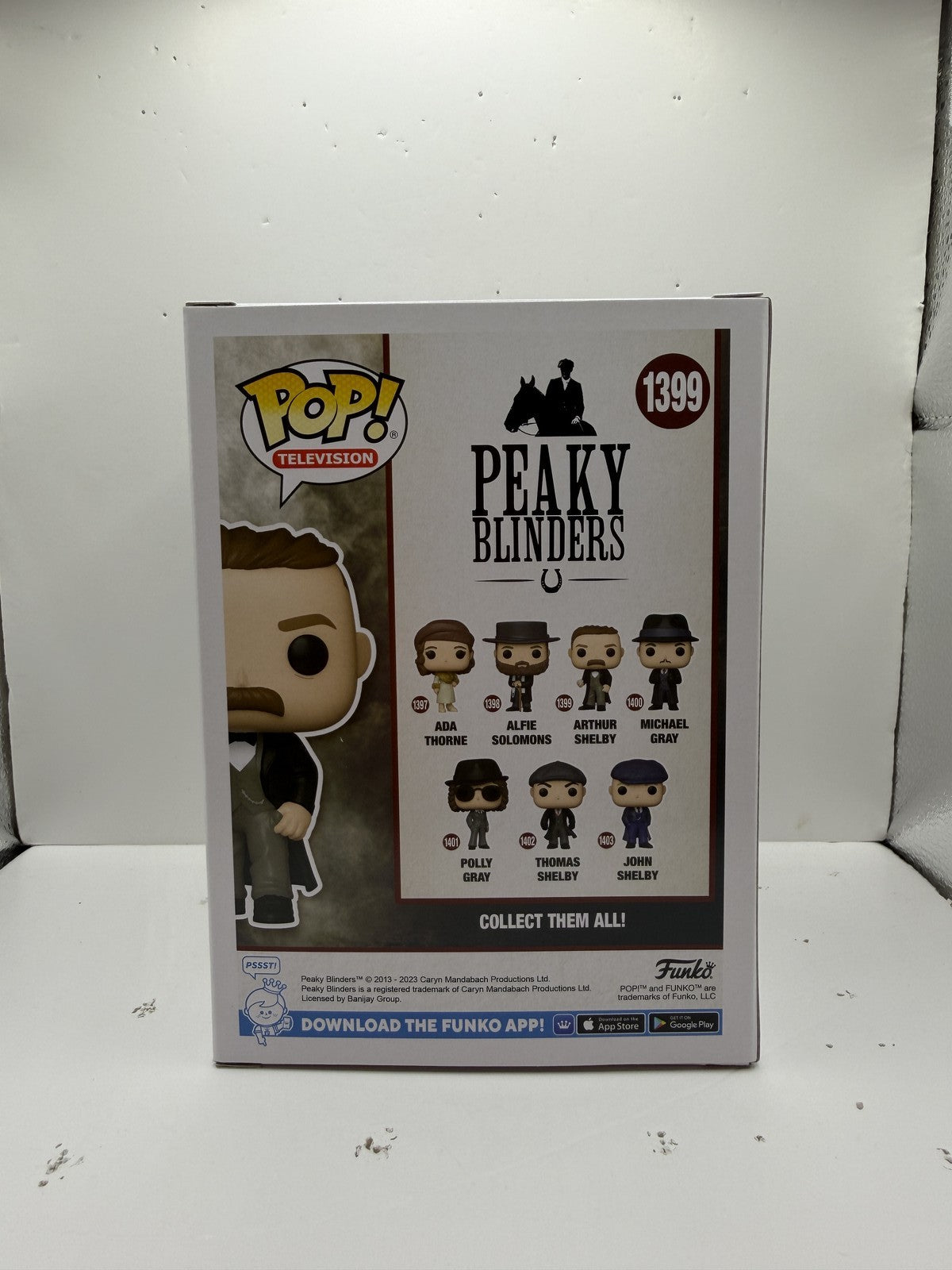 Funko Pop! Television Peaky Blinders #1399 Arthur Shelby Vinyl Figure