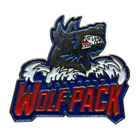 Hartford Wolf Pack&nbsp;AHL Hockey Team Logo Lapel Pin UDT1