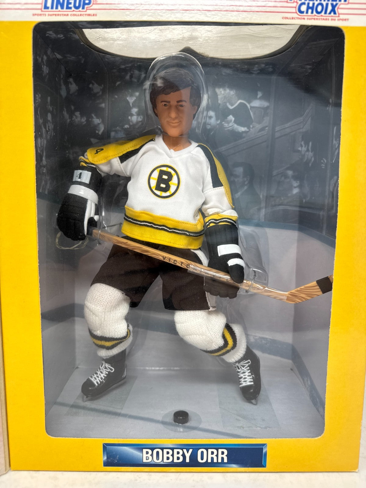 Hasbro Starting Lineup Bobby Orr Boston Bruins 12" Inch Hockey Figure