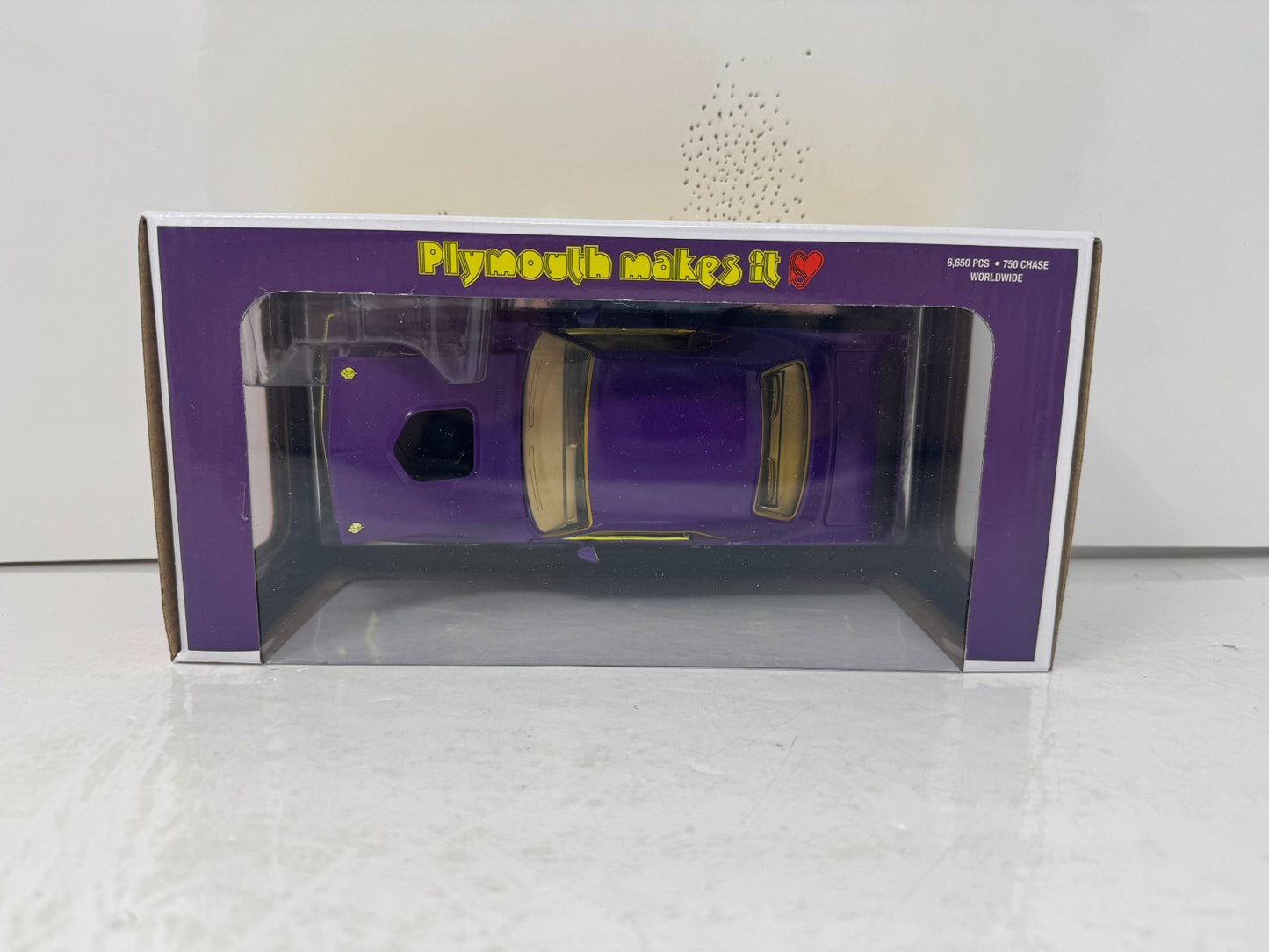 M2 Machines 1971 Plymouth Cuda 340 Rapid Transit CHASE 1:24 Diecast Gold Rims