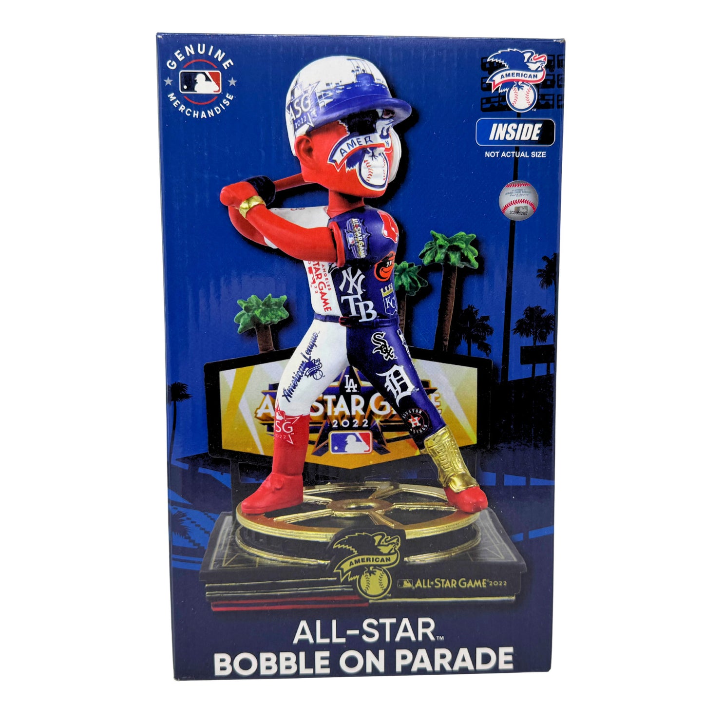 FOCO MLB Toronto Blue Jays 2022 All Star Game Bobble On Parade Bobblehead