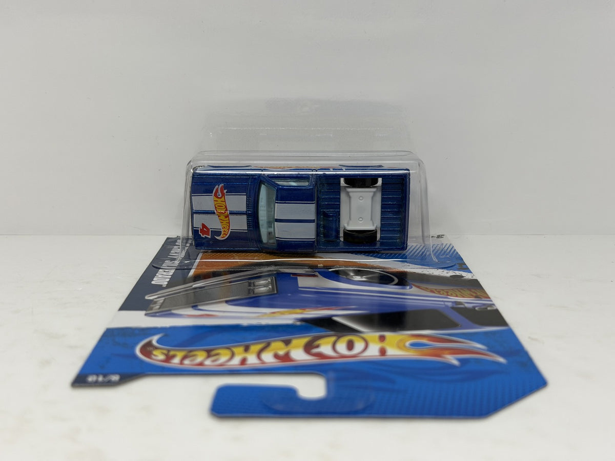 Hot Wheels HW Racing 2011 1983 Chevy Silverado 1:64 Diecast Blue V2