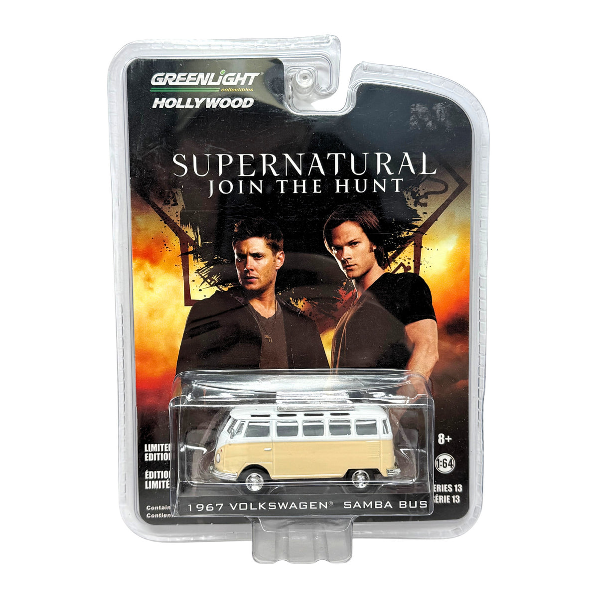 Greenlight Hollywood Supernatural 1967 Volkswagen Samba Bus 1:64 Diecast