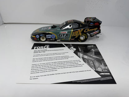 Action NHRA John Force Castrol 2004 Mustang w/ Hero Card 1 of 168 1:24 Diecast