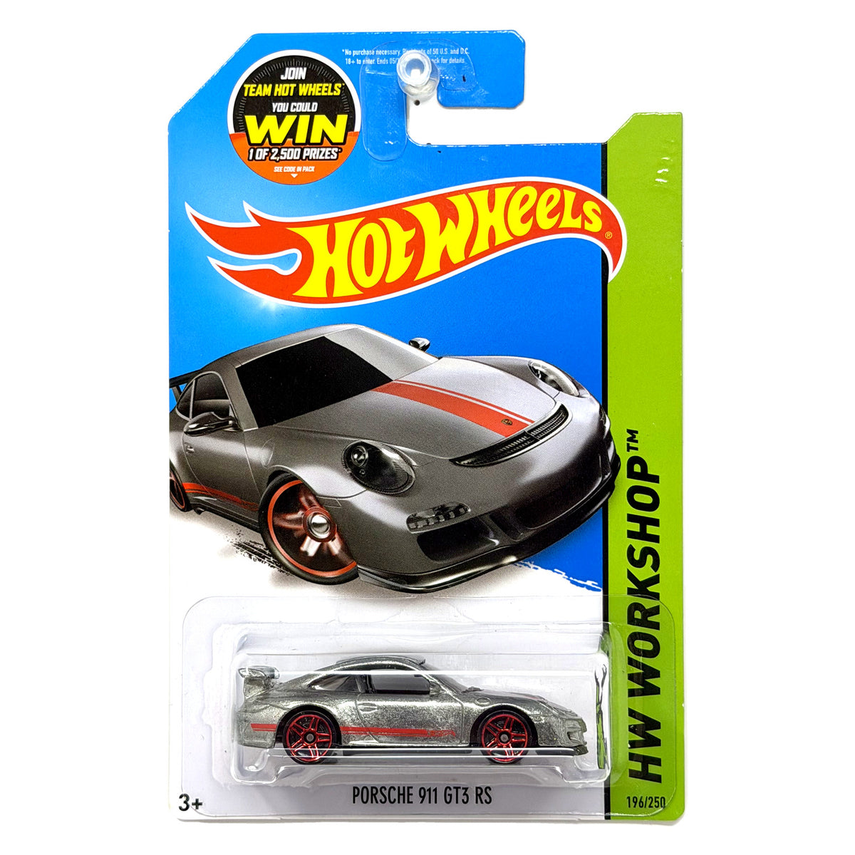 Hot Wheels ZAMAC HW Workshop Porsche 911 GT3 RS 1:64 Diecast