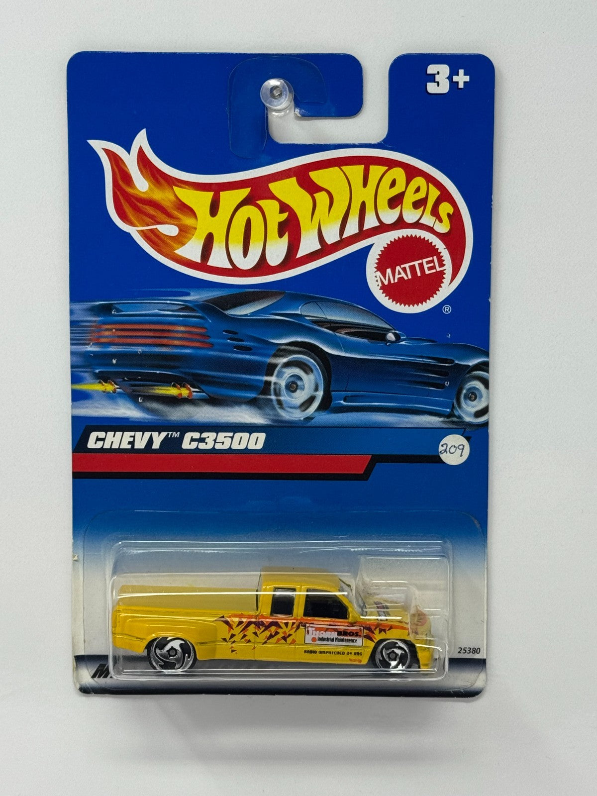 Hot Wheels 1990s Release 1988 Customized Chevy C3500 1:64 Diecast V2