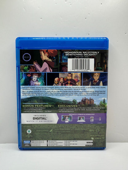 Mary and the Witch's Flower (Blu-ray) Ruby Barnhill Anime