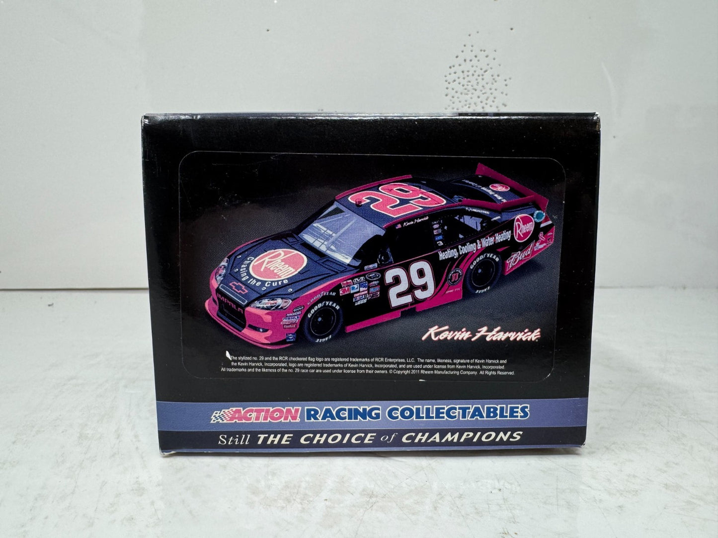 Lionel Nascar #29 Kevin Harvick Rheem Pink 2011 Chevy Impala 1:24 Diecast