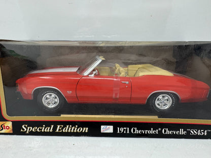 Maisto 1971 Chevrolet Chevelle SS454 Special Edition 1:18 Diecast