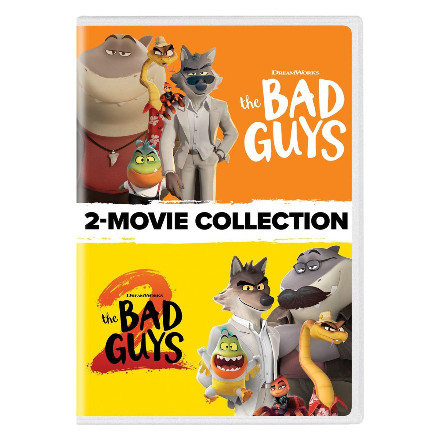 The Bad Guys 2-Movie Collection (DVD) Sam Rockwell Kids Cartoon Sealed!!!