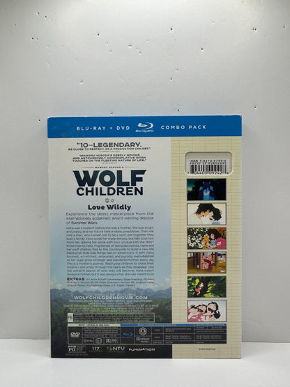 Wolf Children (Blu-ray) Colleen Clinkenbeard Anime Drama