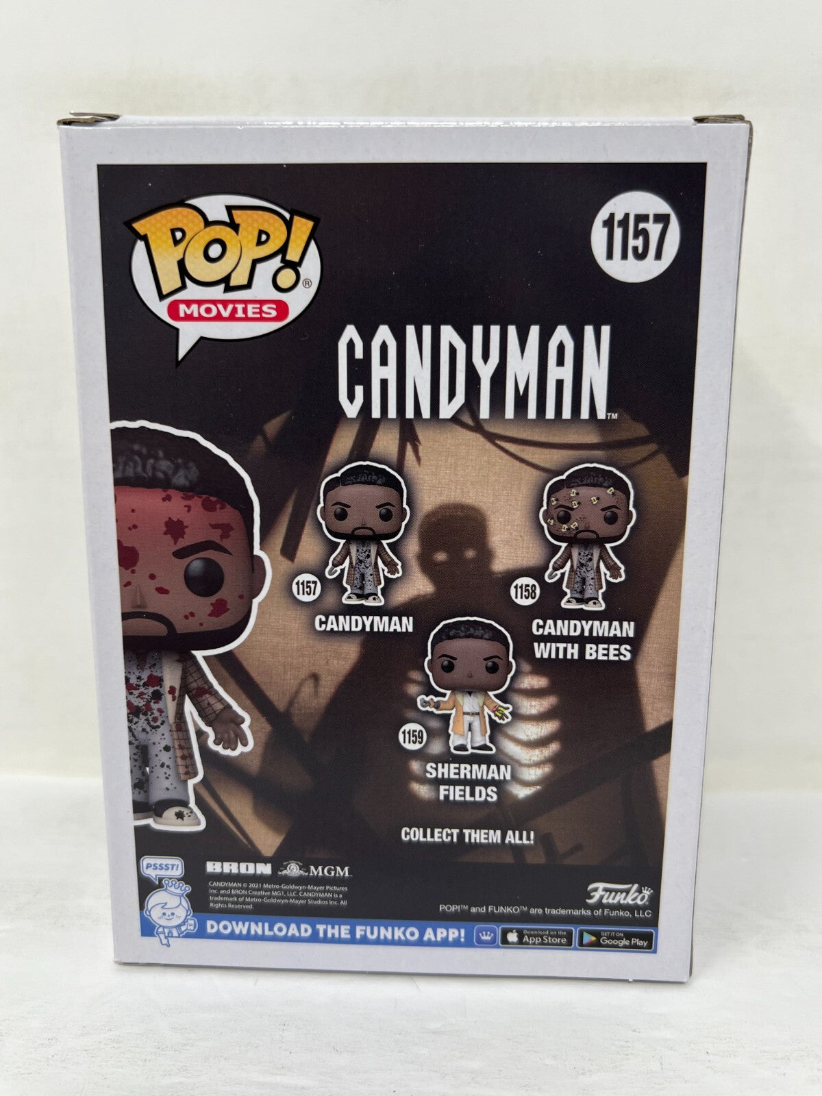 Funko Pop! Movies Candyman #1157 Candyman CHASE Vinyl Figure
