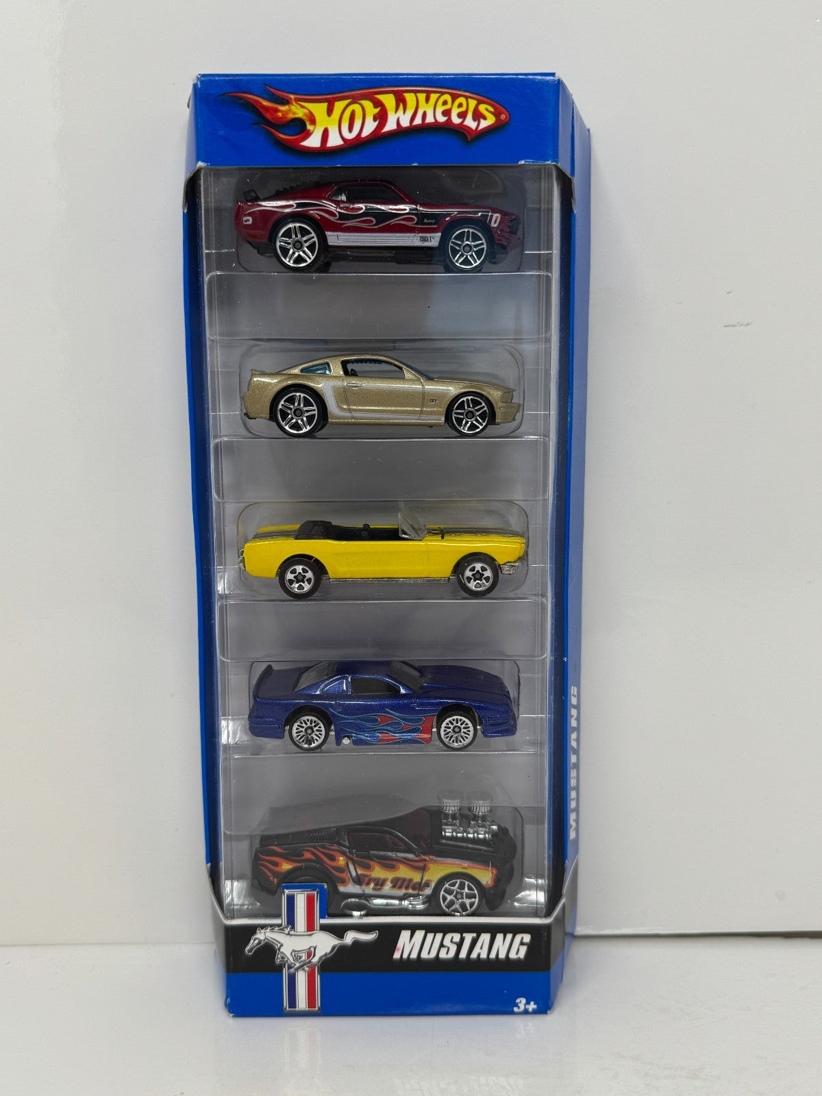 Hot Wheels Mustang 5-Car Gift Pack 1:64 Diecast