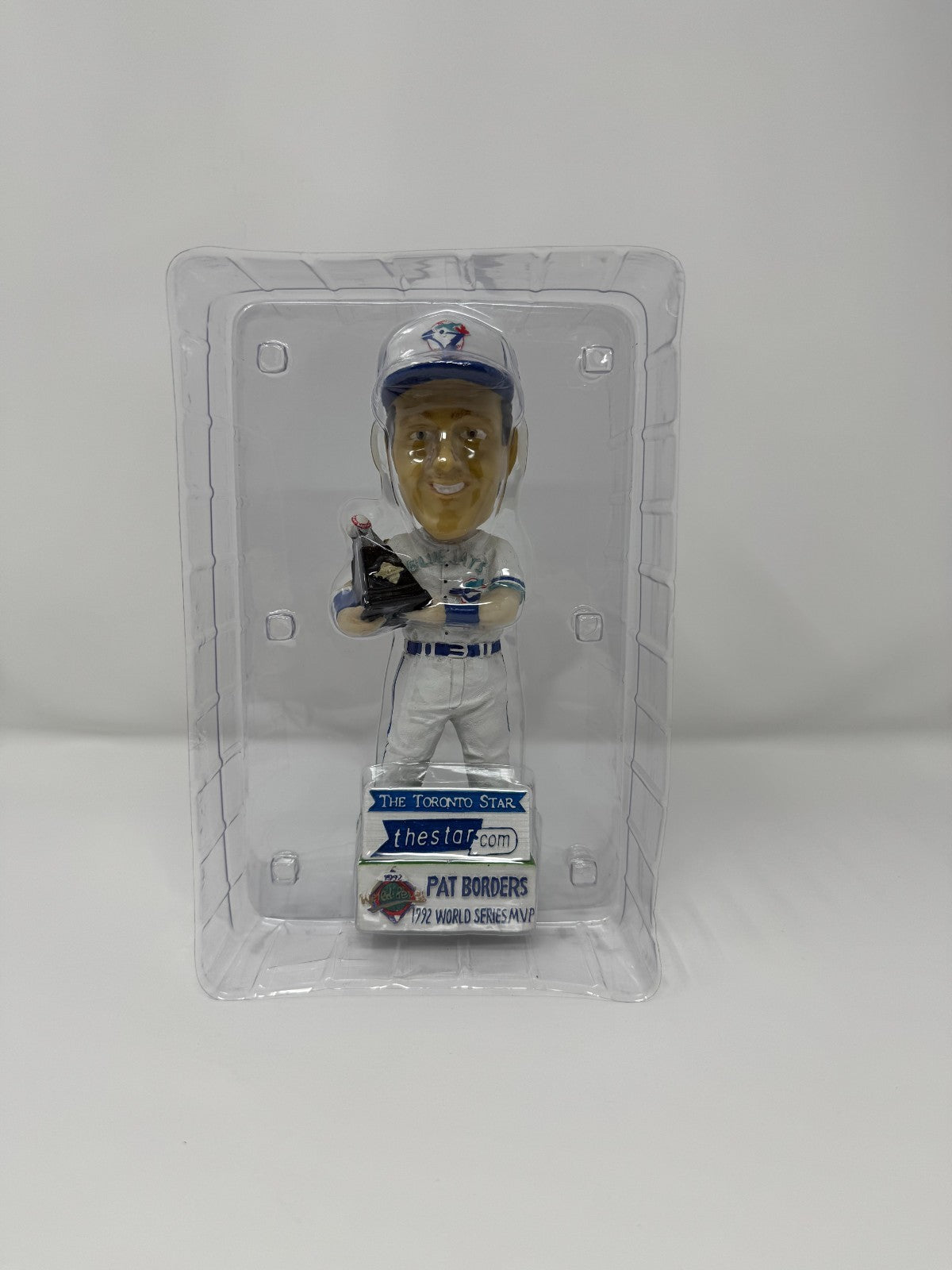 Toronto Blue Jays Pat Borders "1992 World Series MVP" Bobblehead MLB Baseball
