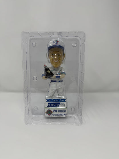 Toronto Blue Jays Pat Borders "1992 World Series MVP" Bobblehead MLB Baseball