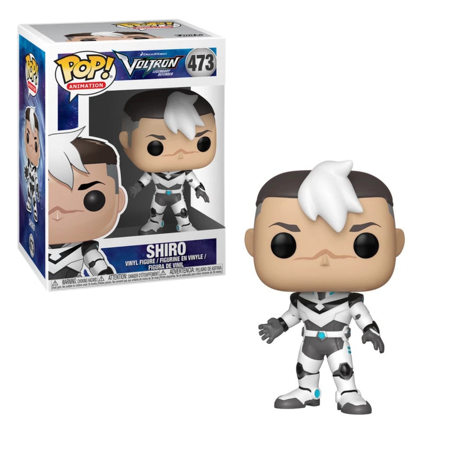 Funko Pop! Animation Voltron Legendary Defender Shiro #473 Vinyl Figure