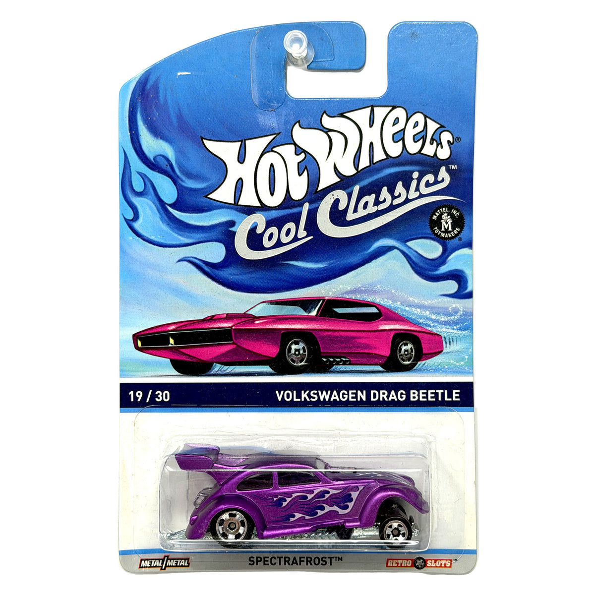 Hot Wheels Cool Classics Volkswagen Drag Beetle 1:64 Diecast Purple